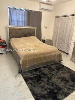 446 NW 80th St, Miami, FL 33150 - bedroom with a wall mounted AC
