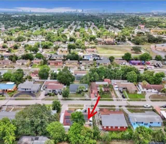 18502 NW 23rd Ct, Miami Gardens, FL 33056 - aerial perspective of suburban area