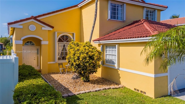 1060 NW 192nd Ave, Pembroke Pines, FL 33029 - mediterranean / spanish-style house with stucco siding and a tile roof