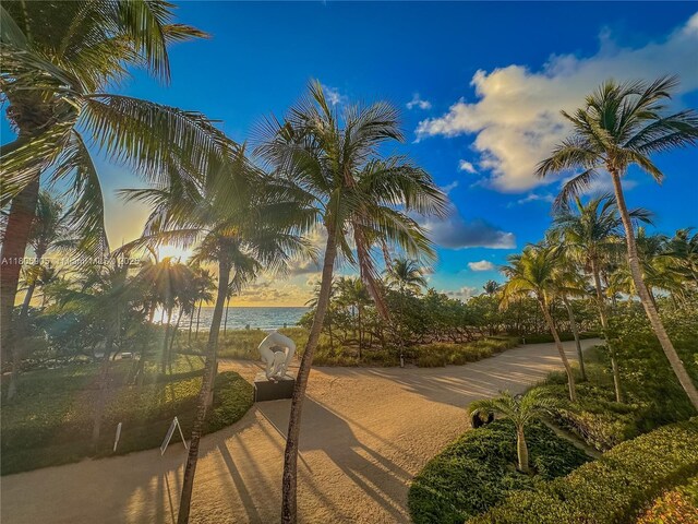 9801 Collins Ave Unit 19J, Bal Harbour, FL 33154 - view of home's community featuring a water view