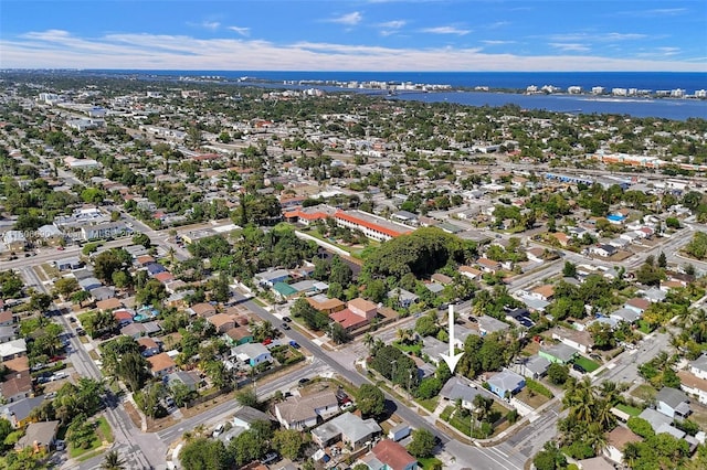 1222 14th Ct S, Lake Worth, FL 33460 - aerial view of property's location with a nearby body of water
