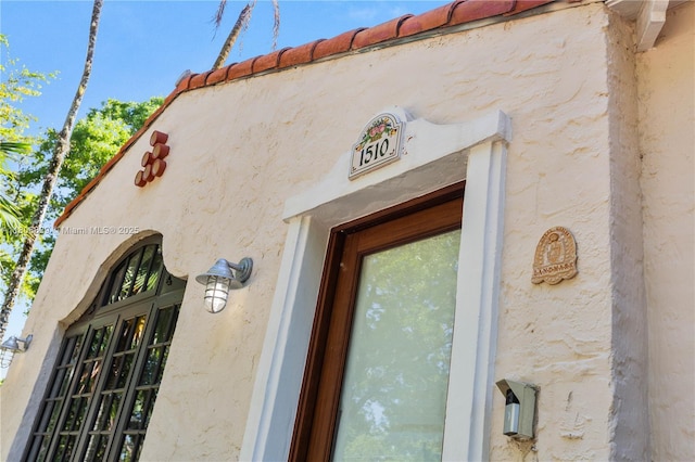 1510 Madrid St, Coral Gables, FL 33134 - exterior view of stucco siding
