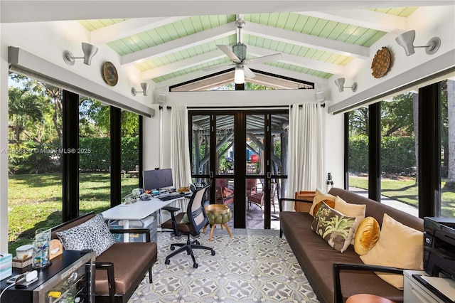 1510 Madrid St, Coral Gables, FL 33134 - office space with a ceiling fan