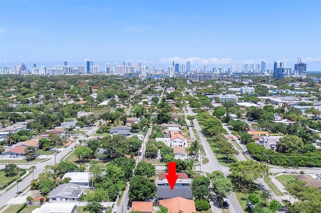 1693 NE 171st St, North Miami Beach, FL 33162 - aerial view of city skyline