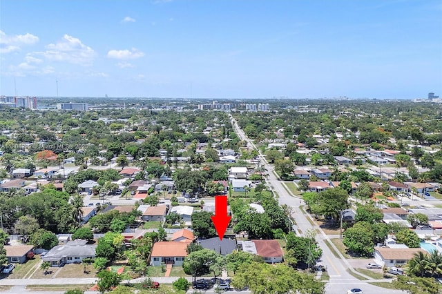 1693 NE 171st St, North Miami Beach, FL 33162 - drone / aerial view