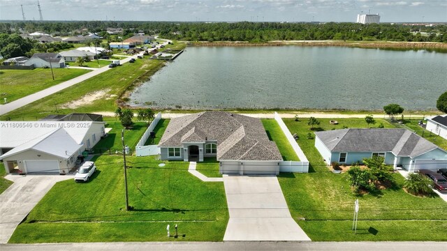 2316 SW Santana Ave, Port St Lucie, FL 34953 - bird's eye view of a large body of water