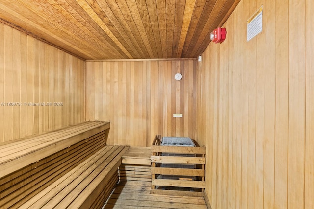 2641 N Flamingo Rd Unit 2408N, Sunrise, FL 33323 - relaxing sauna / steam room with wooden walls and wood ceiling