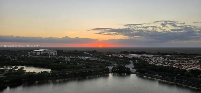 2641 N Flamingo Rd Unit 2408N, Sunrise, FL 33323 - aerial view of a nearby body of water