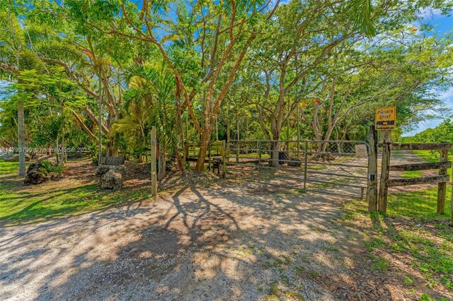 22800 SW 157th Ave, Miami, FL 33170 - view of yard with a gate