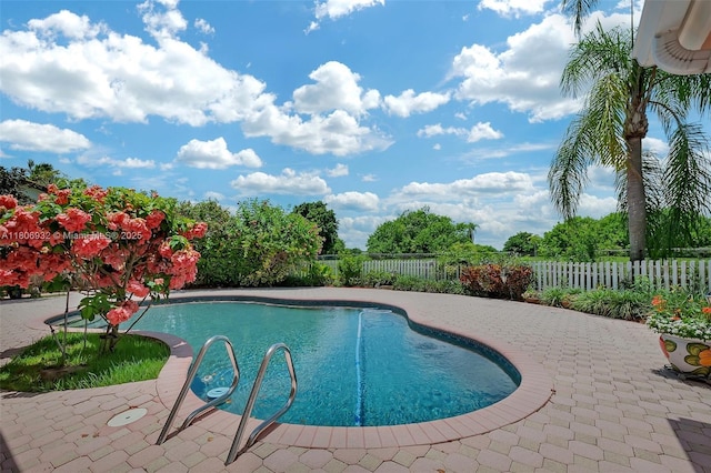 9620 E Calusa Club Dr, Miami, FL 33186 - view of pool featuring a patio area