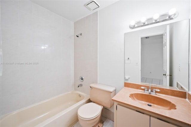 4609 SW 143rd Pl, Miami, FL 33175 - full bath with shower / washtub combination, toilet, and vanity