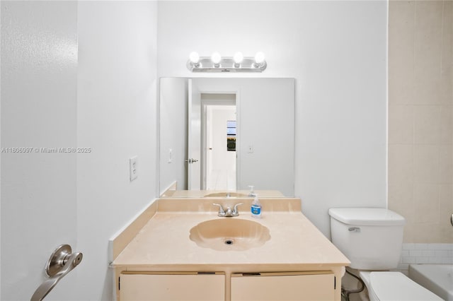 4609 SW 143rd Pl, Miami, FL 33175 - bathroom with vanity and toilet