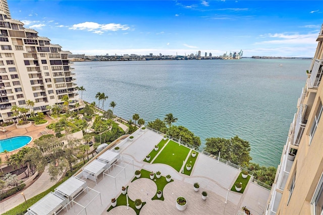 770 Claughton Island Dr Unit 1409, Miami, FL 33131 - water view with nearby urban area