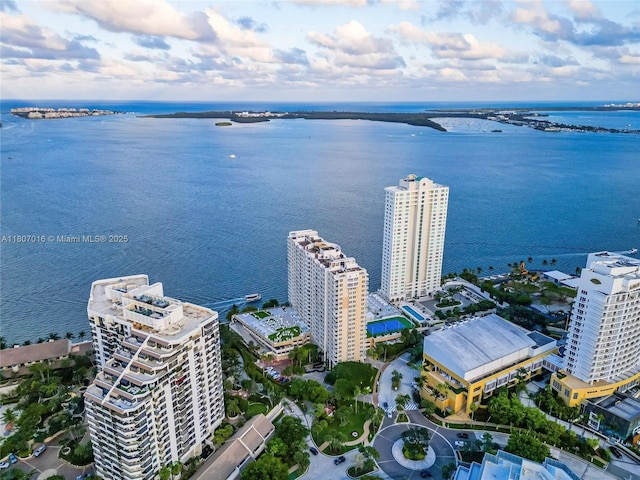 770 Claughton Island Dr Unit 1409, Miami, FL 33131 - bird's eye view of a large body of water