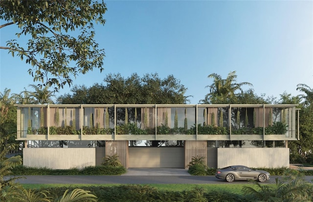 3100 Ohio St Unit A, Miami, FL 33133 - exterior space featuring an attached garage and driveway