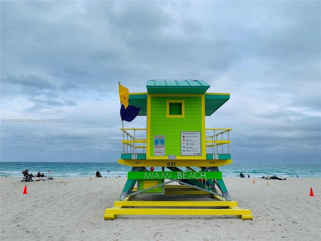 1244 Pennsylvania Ave Unit 305, Miami Beach, FL 33139 - water view featuring local beach