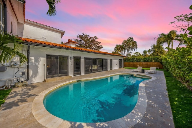 210 NE 107th St, Miami Shores, FL 33161 - view of pool featuring a patio area
