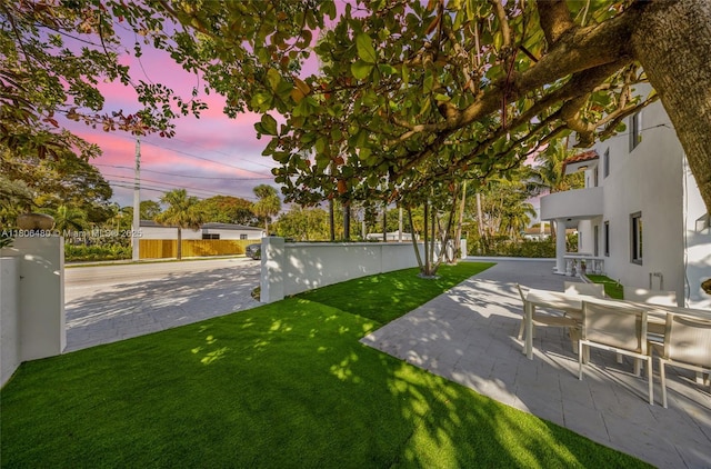 210 NE 107th St, Miami Shores, FL 33161 - view of yard featuring a patio