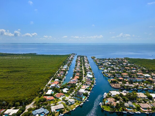 1051 San Pedro Ave, Coral Gables, FL 33156 - aerial view of residential area featuring a nearby body of water