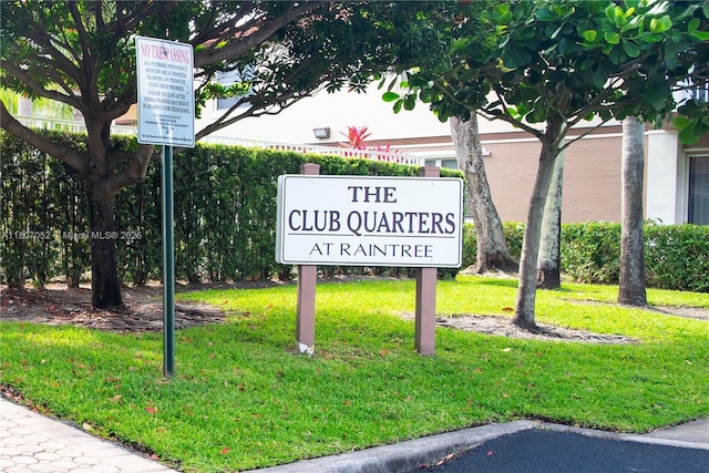 11201 SW 13th St Unit 101, Pembroke Pines, FL 33025 - community sign featuring a yard