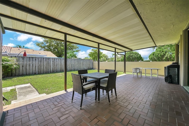 43 NW 109th Ct, Miami, FL 33172 - view of patio featuring outdoor dining space