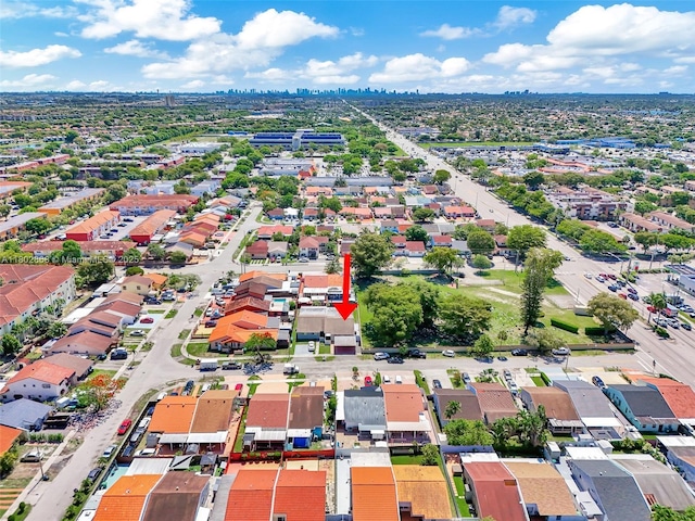 43 NW 109th Ct, Miami, FL 33172 - aerial perspective of suburban area
