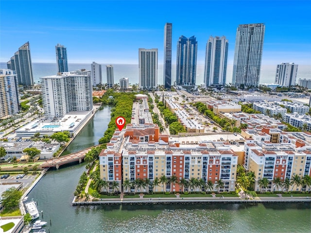 17150 N Bay Rd Unit 2814, Sunny Isles Beach, FL 33160 - bird's eye view of skyline