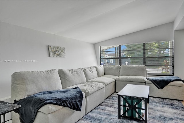 7531 Simms St, Hollywood, FL 33024 - living area with vaulted ceiling