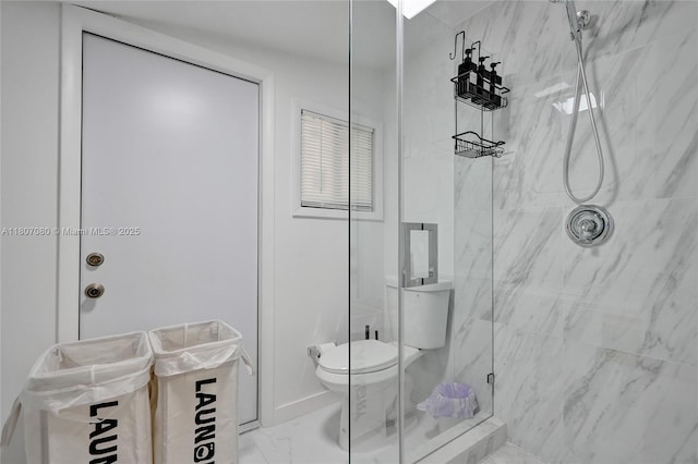 7531 Simms St, Hollywood, FL 33024 - bathroom with a marble finish shower and toilet