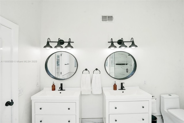 594 Spinnaker, Weston, FL 33326 - full bath with two vanities and toilet