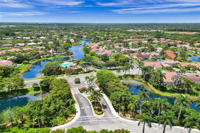 594 Spinnaker, Weston, FL 33326 - aerial overview of property's location featuring nearby suburban area and a large body of water
