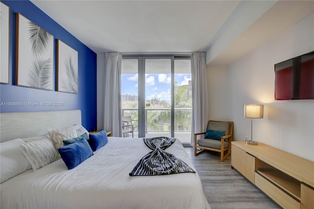 2602 E Hallandale Beach Blvd Unit R407, Hallandale Beach, FL 33009 - bedroom with wood finished floors