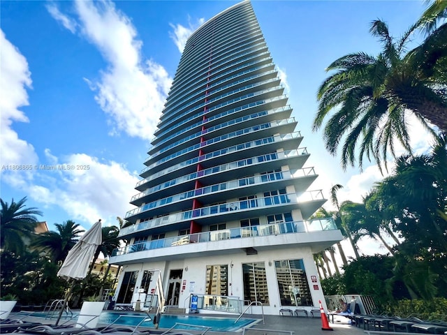 2602 E Hallandale Beach Blvd Unit R407, Hallandale Beach, FL 33009 - view of property with a community pool