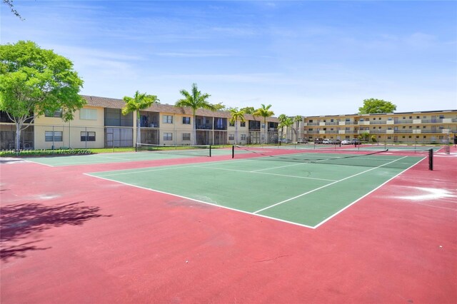 100 Ashbury Rd Unit 103, Hollywood, FL 33024 - view of tennis court