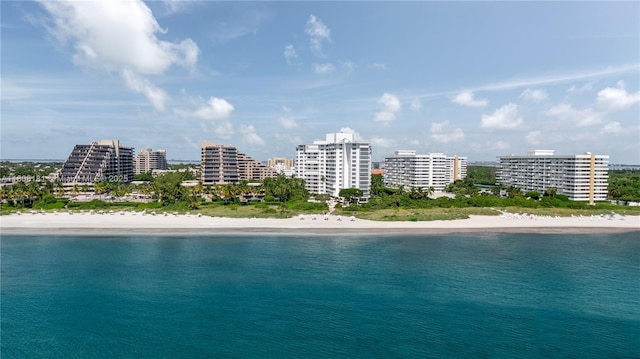200 Ocean Lane Dr Unit 305, Key Biscayne, FL 33149 - water view featuring nearby beach and nearby urban area