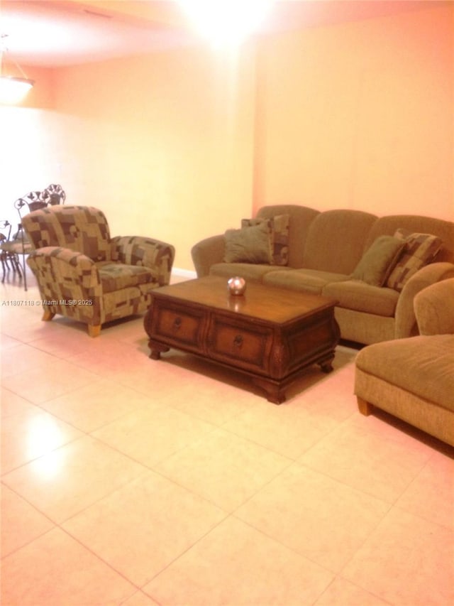 131 Carolina Ave, Fort Lauderdale, FL 33312 - living area with light tile patterned flooring