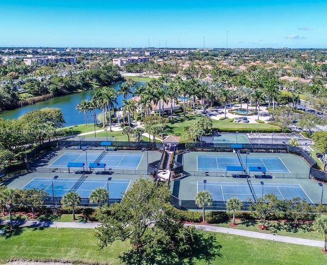 826 E Spinnaker Dr E, Hollywood, FL 33019 - bird's eye view of a large body of water