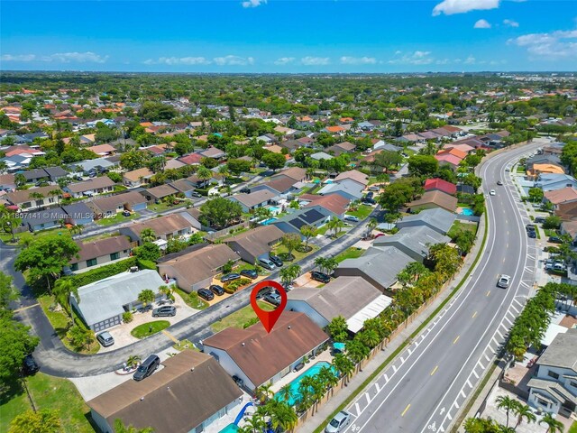 10020 SW 145th Pl, Miami, FL 33186 - aerial overview of property's location with nearby suburban area