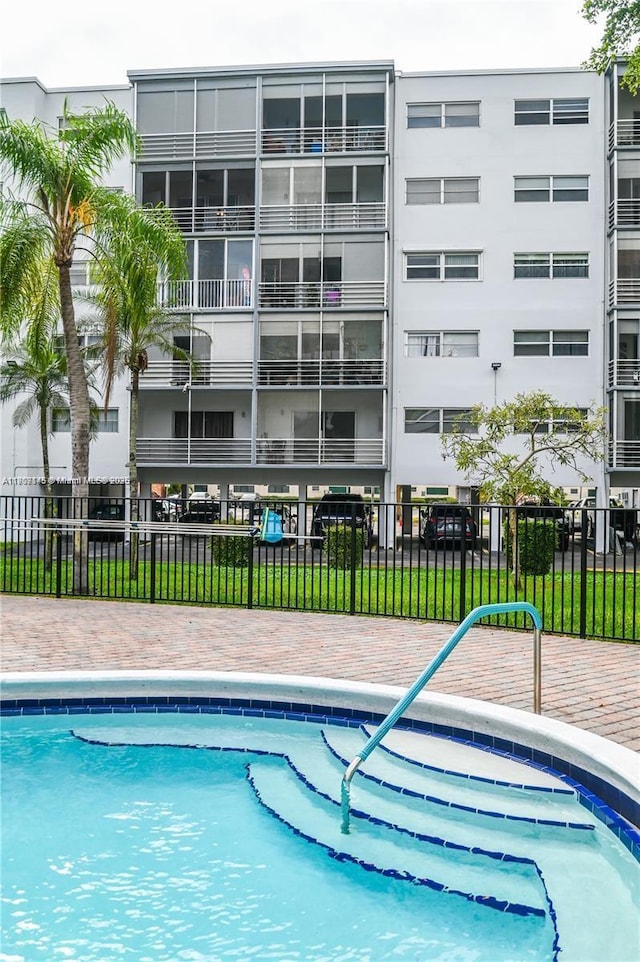 1425 Atlantic Shores Blvd Unit 204, Hallandale Beach, FL 33009 - view of swimming pool with a pool