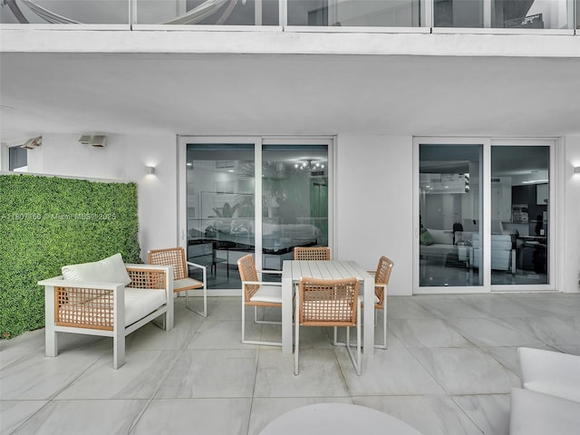 9821 E Bay Harbor Dr Unit 302, Bay Harbor Islands, FL 33154 - view of patio / terrace
