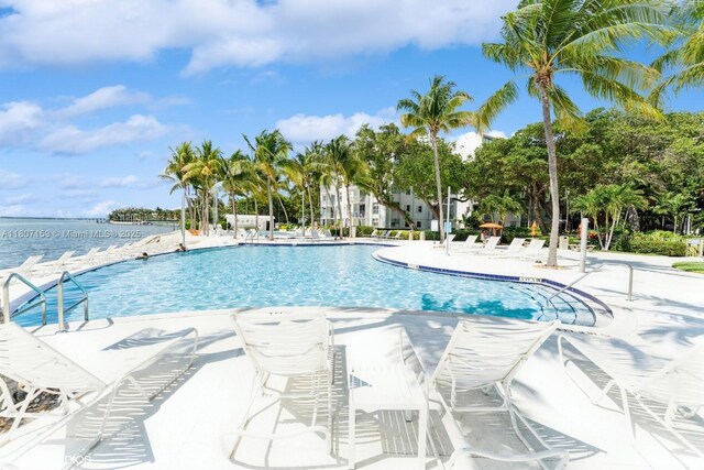 750 NE 64th St Unit B308, Miami, FL 33138 - community pool with a patio area