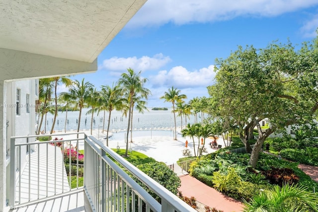 750 NE 64th St Unit B308, Miami, FL 33138 - balcony with a water view