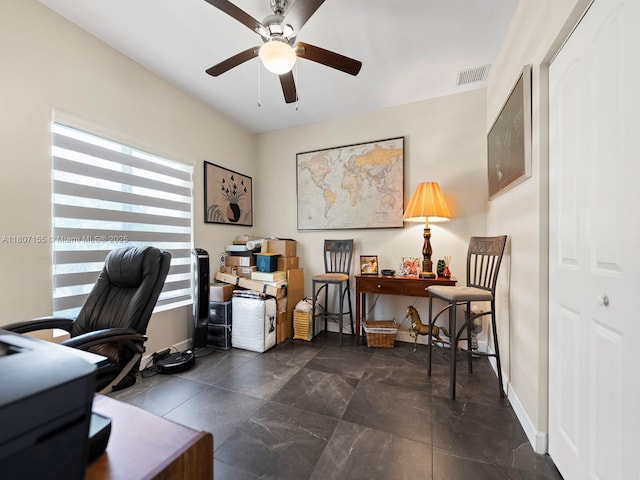 15150 SW 240th St, Homestead, FL 33032 - office space featuring a ceiling fan