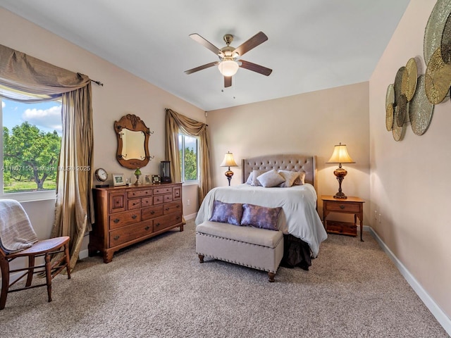 15150 SW 240th St, Homestead, FL 33032 - bedroom featuring carpet flooring and a ceiling fan