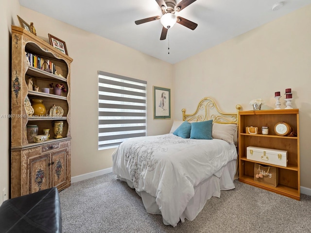 15150 SW 240th St, Homestead, FL 33032 - bedroom featuring carpet flooring, baseboards, and ceiling fan