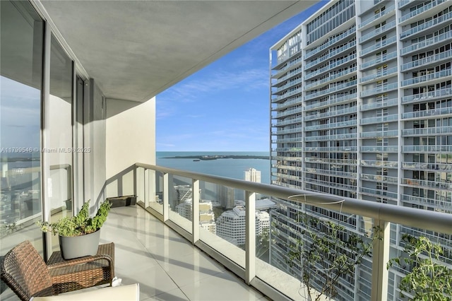 475 Brickell Ave Unit 4711, Miami, FL 33131 - balcony with a water view
