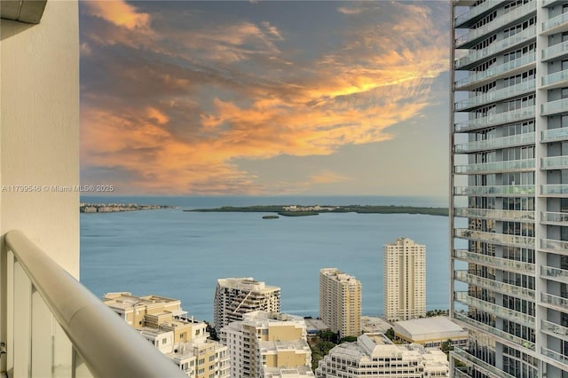 475 Brickell Ave Unit 4711, Miami, FL 33131 - water view with nearby urban area
