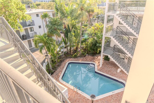 2924 Day Ave Unit Ph4N, Miami, FL 33133 - community pool with stairway