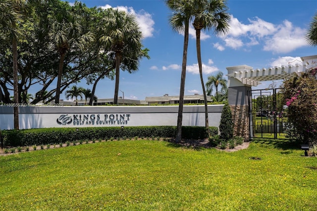 446 Flanders J 4460, Delray Beach, FL 33484 - view of community sign