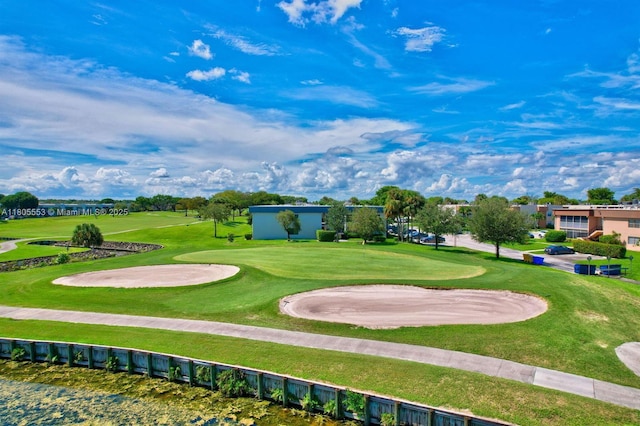446 Flanders J 4460, Delray Beach, FL 33484 - view of home's community featuring golf course view and a lawn